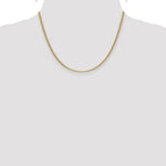 14k 2.4mm Semi-Solid Anchor Chain - Product Photo