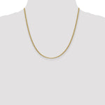 14k 2.4mm Semi-Solid Anchor Chain - Product Photo