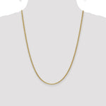 14k 2.4mm Semi-Solid Anchor Chain - Product Photo