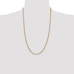 14k 2.4mm Semi-Solid Anchor Chain - Product Photo