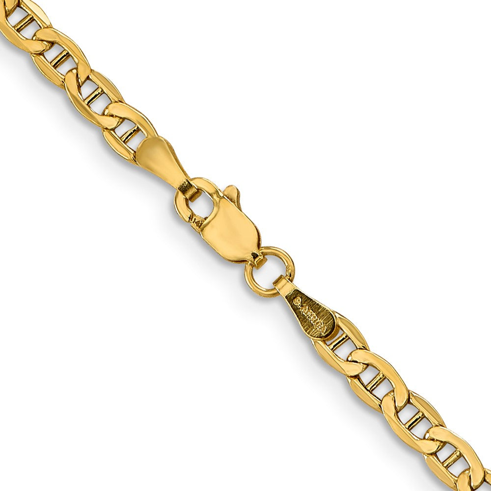 14k 3.2mm Semi-Solid Anchor Chain - Product Photo