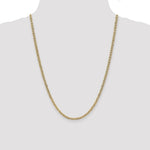 14k 3.2mm Semi-Solid Anchor Chain - Product Photo