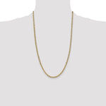 14k 3.2mm Semi-Solid Anchor Chain - Product Photo