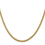 14k 3.3mm D/C Semi-Solid Chain - Product Photo