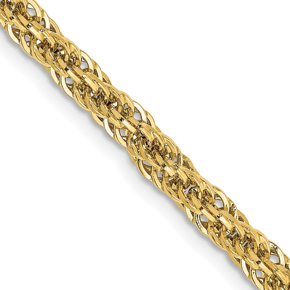 14k 3.3mm D/C Semi-Solid Chain - Product Photo