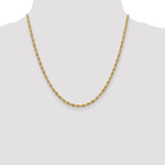 14ky 3.0mm Semi-Solid Rope Chain - Product Photo