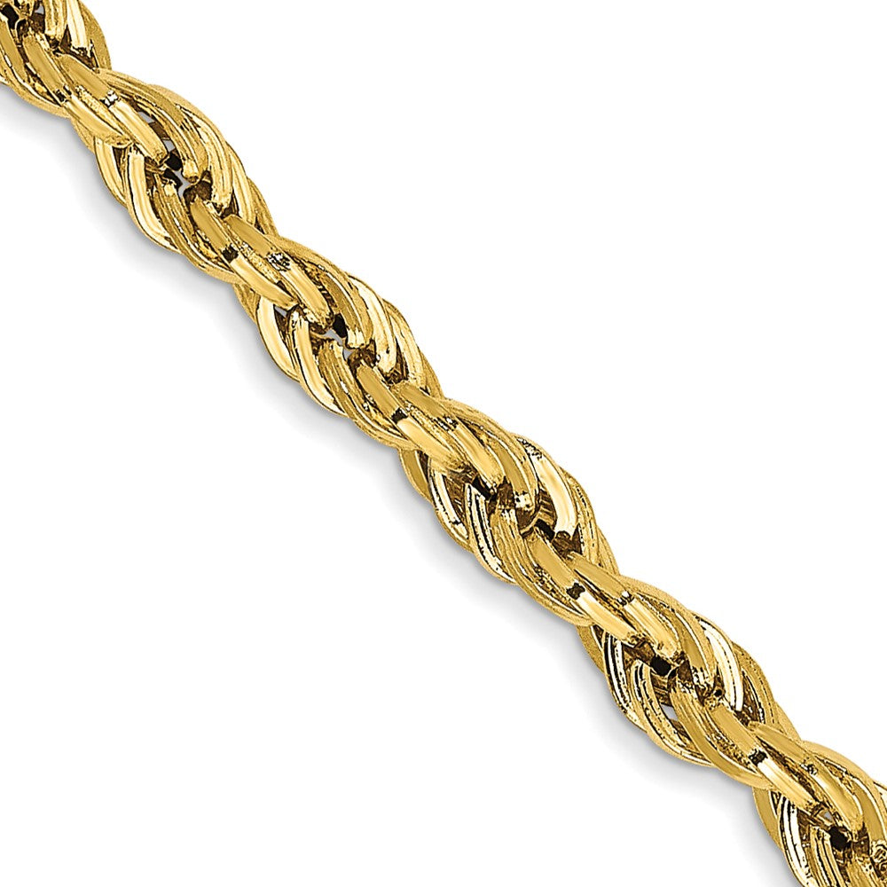14ky 3.0mm Semi-Solid Rope Chain - Product Photo