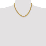 14k 6mm Semi-Solid Miami Cuban Chain - Product Photo