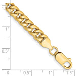 14k 6mm Semi-Solid Miami Cuban Chain - Product Photo