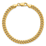 14k 6mm Semi-Solid Miami Cuban Chain - Product Photo