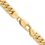 14k 7.3mm Semi-Solid Miami Cuban Chain - Product Photo