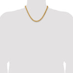 14k 7.3mm Semi-Solid Miami Cuban Chain - Product Photo