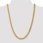 14k 7.3mm Semi-Solid Miami Cuban Chain - Product Photo