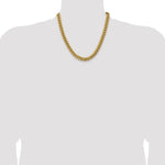 14k 9.3mm Semi-Solid Miami Cuban Chain - Product Photo