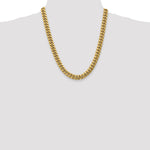 14k 9.3mm Semi-Solid Miami Cuban Chain - Product Photo
