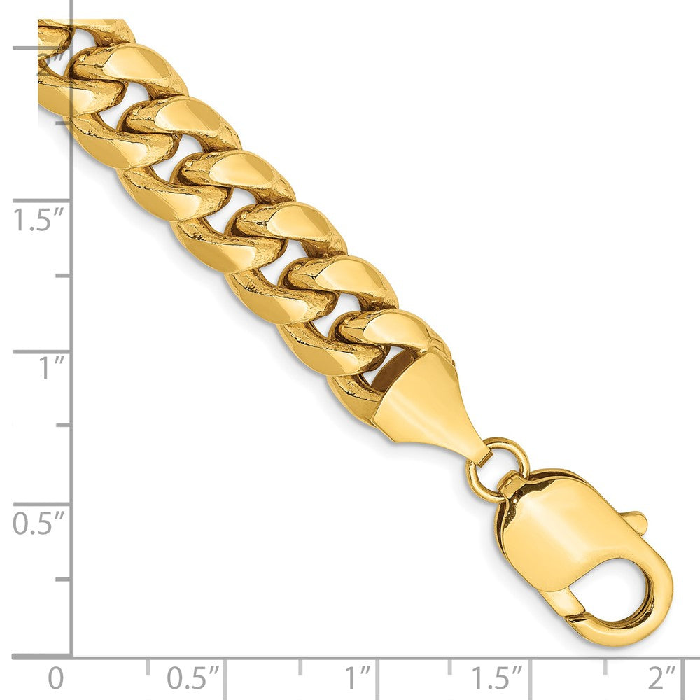 14k 9.3mm Semi-Solid Miami Cuban Chain - Product Photo