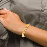 14k 11mm Semi-Solid Miami Cuban Chain - Product Photo