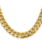 14k 13.2mm Semi-Solid Miami Cuban Chain - Product Photo