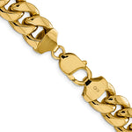 14k 13.2mm Semi-Solid Miami Cuban Chain - Product Photo