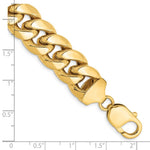 14k 13.2mm Semi-Solid Miami Cuban Chain - Product Photo