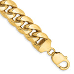 14k 13.2mm Semi-Solid Miami Cuban Chain - Product Photo