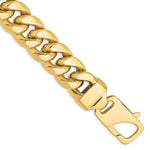 14k 15mm Semi-Solid Miami Cuban Chain - Product Photo