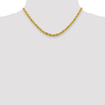 14ky 4.25mm Semi-Solid Rope Chain - Product Photo