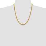 14ky 4.25mm Semi-Solid Rope Chain - Product Photo