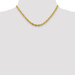14ky 4.75mm Semi-Solid Rope Chain - Product Photo