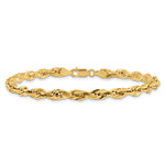 14ky 4.75mm Semi-Solid Rope Chain - Product Photo