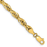 14ky 4.75mm Semi-Solid Rope Chain - Product Photo