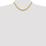 14ky 5.4mm Semi-Solid Rope Chain - Product Photo