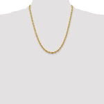 14ky 5.4mm Semi-Solid Rope Chain - Product Photo