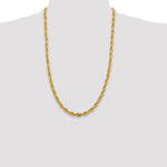 14ky 5.4mm Semi-Solid Rope Chain - Product Photo