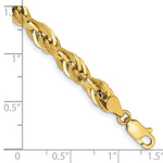 14ky 5.4mm Semi-Solid Rope Chain - Product Photo