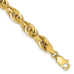 14ky 5.4mm Semi-Solid Rope Chain - Product Photo