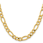 14k 8.5mm Semi-Solid Figaro Chain - Product Photo
