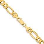 14k 8.5mm Semi-Solid Figaro Chain - Product Photo