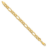 14k 8.5mm Semi-Solid Figaro Chain - Product Photo