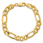 14k 8.5mm Semi-Solid Figaro Chain - Product Photo