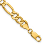 14k 8.5mm Semi-Solid Figaro Chain - Product Photo