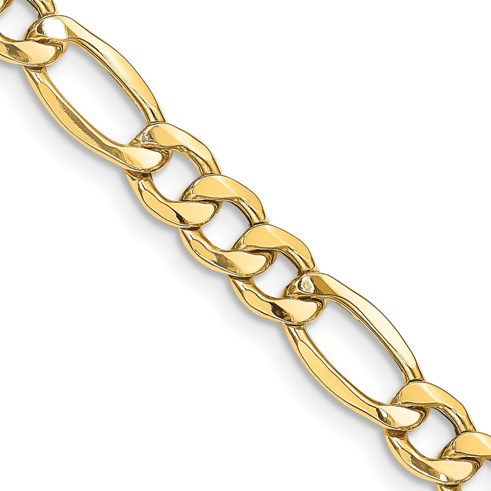 14k 8.5mm Semi-Solid Figaro Chain - Product Photo