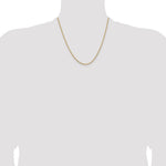 14k 1.85mm Semi-Solid Curb Chain - Product Photo