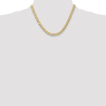 14k 7.5mm Semi-Solid Curb Chain - Product Photo