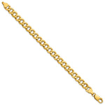 14k 7.5mm Semi-Solid Curb Chain - Product Photo