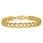 14k 7.5mm Semi-Solid Curb Chain - Product Photo