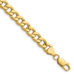 14k 7.5mm Semi-Solid Curb Chain - Product Photo
