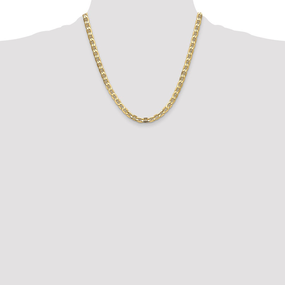 14k 6.25mm Semi-Solid Anchor Chain - Product Photo
