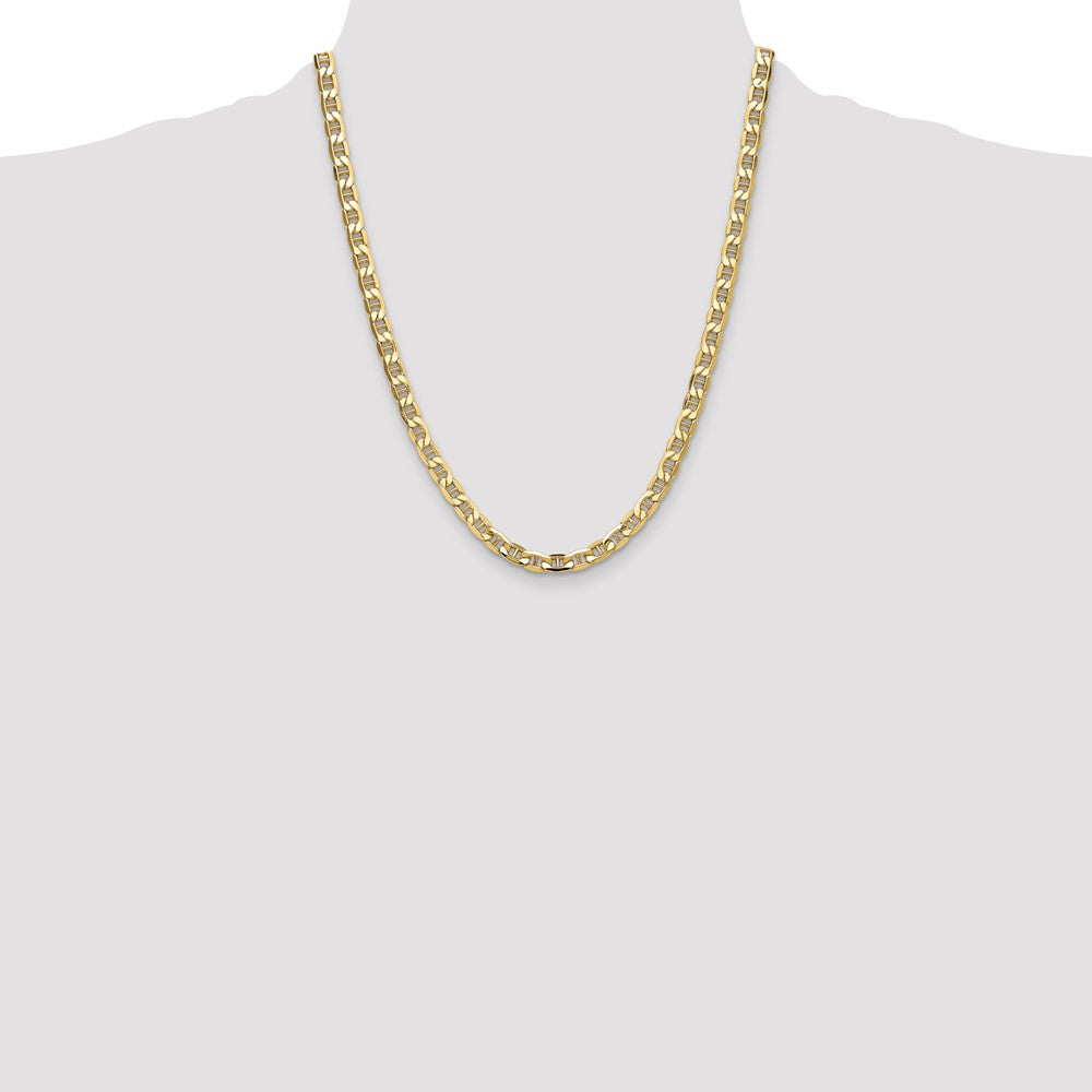 14k 6.25mm Semi-Solid Anchor Chain - Product Photo