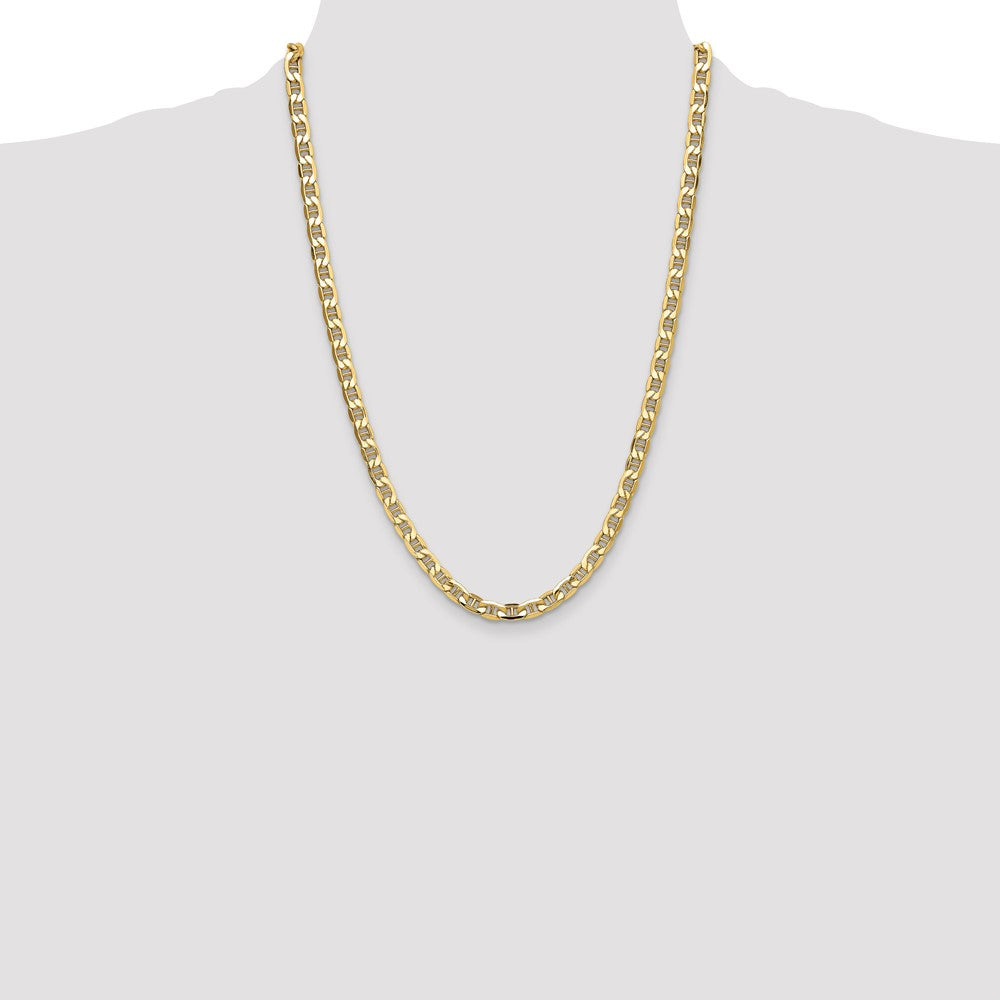 14k 6.25mm Semi-Solid Anchor Chain - Product Photo